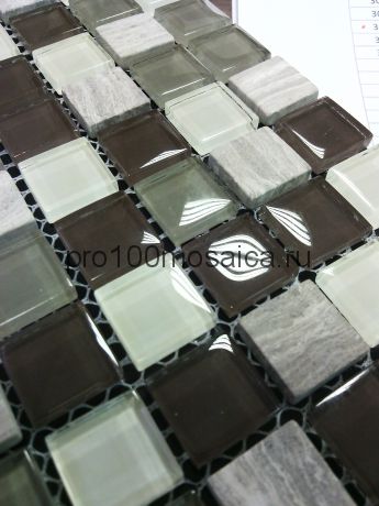Geologie  13. Мозаика серия GLASSTONE,  размер, мм: 298*298 (ORRO Mosaic)