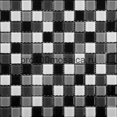 CPM-02 стекло 25,8*25,8. Мозаика серия COLOR PALETTE MIX, 300*300*4 мм (NATURAL)