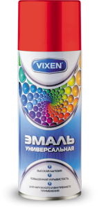 Эмаль универсальная, красный (RAL 3020), 520 ml, Astrohim