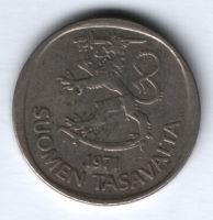 1 марка 1971 г. Финляндия