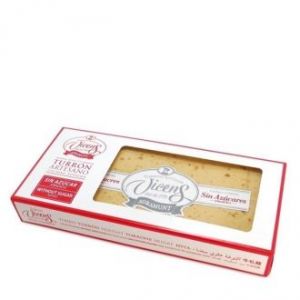 Мягкий туррон с миндалем без сахара - 300 г (Испания) | Torrons Vicens Turron Artesano