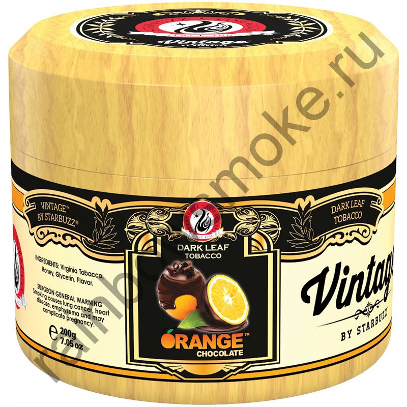 Starbuzz Vintage 200 гр - Orange Chocolate (Апельсин в шоколаде)