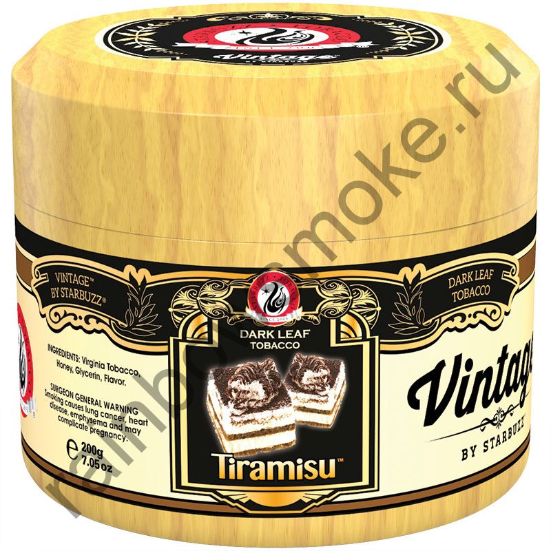 Starbuzz Vintage 200 гр - Tiramisu (Тирамису)