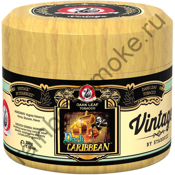 Starbuzz Vintage 200 гр - Dark Caribbean (Тёмный карибский)