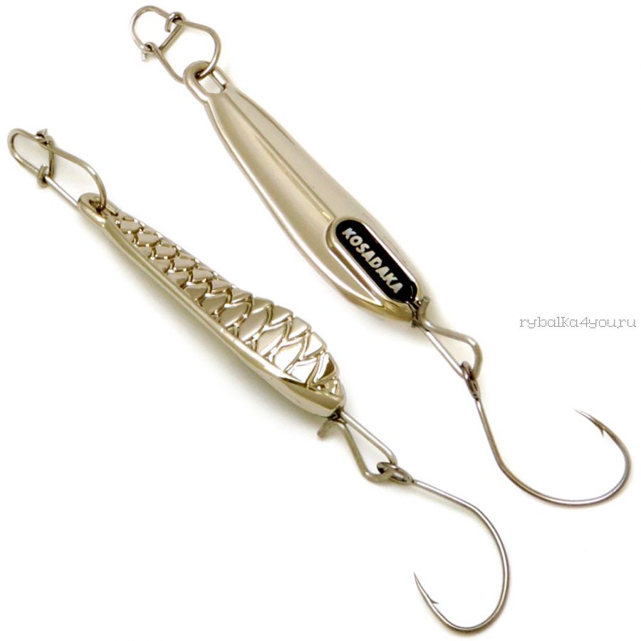 Блесна Kosadaka XTR-2 27мм / 2 гр / цвет: Silver