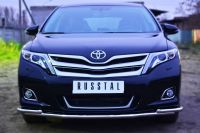 Защита переднего бампера d42 (секции) d42 (уголки) TOYOTA Venza 2013