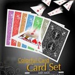 Colorful Card Set Разноцветный карточный набор