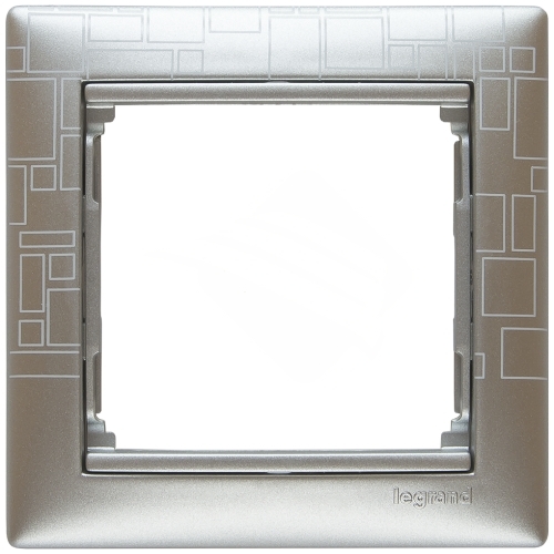 Рамка Valena алюминий модерн 770341