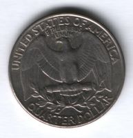 1/4 доллара 1990 г. США