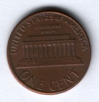 1 цент 1980 г. США