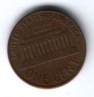 1 цент 1961 г. D США