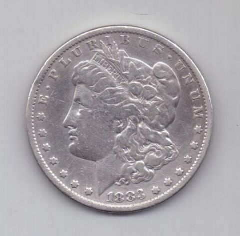 1 доллар 1883 г. США