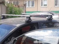 Багажник на крышу Volkswagen Passat B4, Атлант, прямоугольные дуги