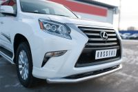 Защита переднего бампера d63 (секции) LEXUS GX 460 2014-