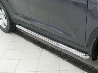 Пороги труба d63 (вариант 1) Mitsubishi Pajero Sport 2010