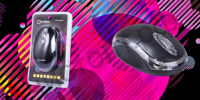 Мышь беспроводн. OXION OMSW008BK черная, 1000 DPI, 3 кн.
