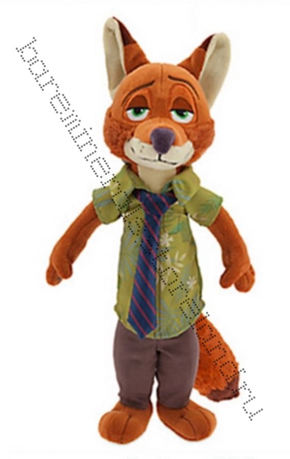 Игрушка Ник Вайлд Nick Wilde Зверополис 30 см (оригинал)