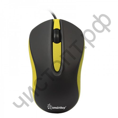 Мышь провод.USB Smartbuy ONE 329 черно-желтая (SBM-329-KY)