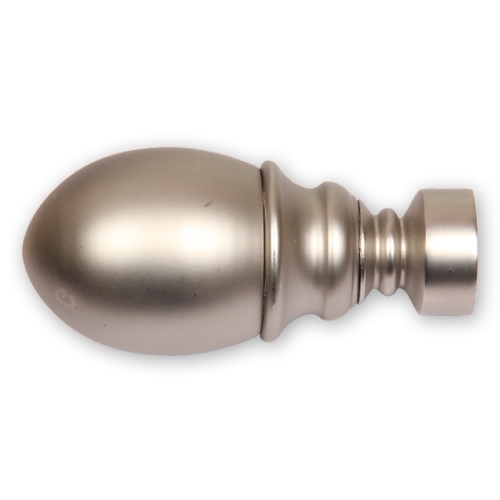 Наконечник Овал сатин 25 мм