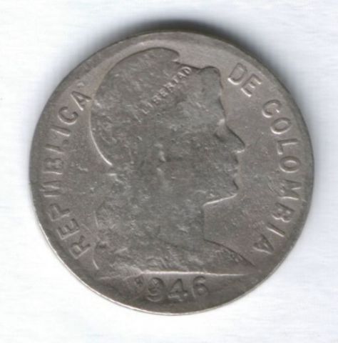 5 сентаво 1946 г. Колумбия