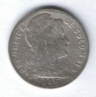 5 сентаво 1946 г. Колумбия