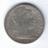 5 сентаво 1946 г. Колумбия