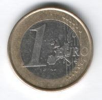 1 евро 2002 г. Германия