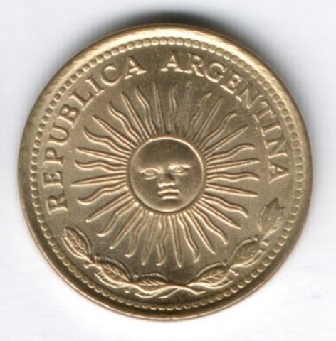 10 песо 1976 г. Аргентина