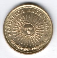 10 песо 1976 г. Аргентина