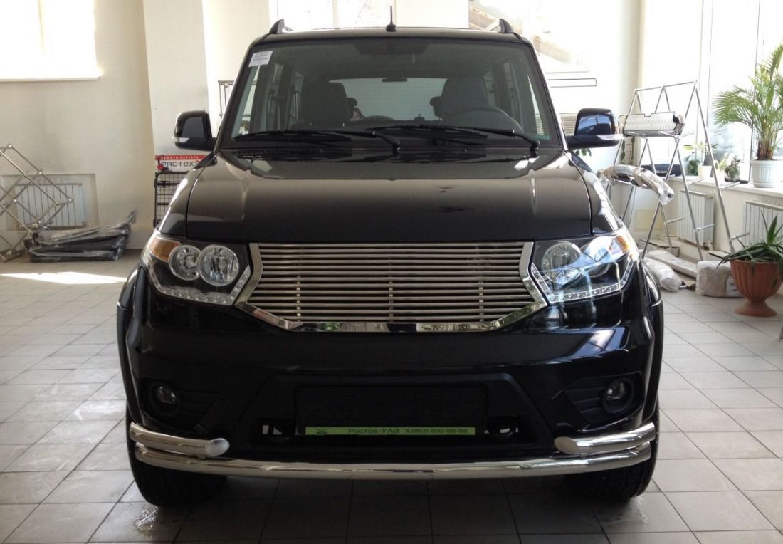 Решетка радиатора d12мм (НПС) UAZ PATRIOT 2014-