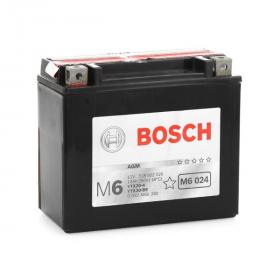 Мото аккумулятор АКБ BOSCH (БОШ) M60 240 / M6 024 moba 12V 518 902 026 A504 AGM 18Ач п.п. (YTX20-4, YTX20-BS)
