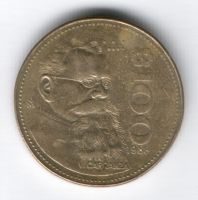 100 песо 1988 г. Мексика