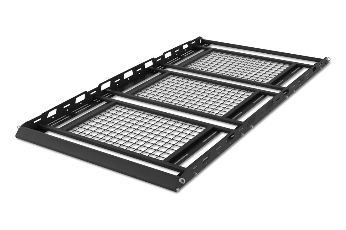 Багажник-корзина трехсекционная универсальная с основанием-решетка (ППК) 2100х1100мм под поперечины