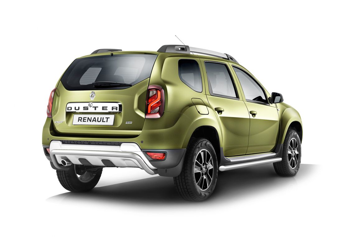 Защита заднего бампера d51мм (НПС) RENAULT DUSTER 2012-/NISSAN TERRANO 2014-