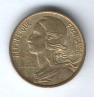 5 сантимов 1982 г. Франция