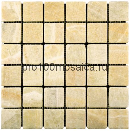 M073-48T (Onyx Yellow) Мозаика Оникс 48*48 ADRIATICA 305*305*10 мм (NATURAL)