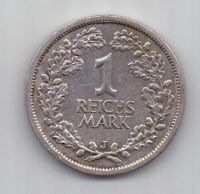 1 марка 1927 г. редкий год. Германия