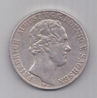 2 талера 1854 г. Саксония .Германия