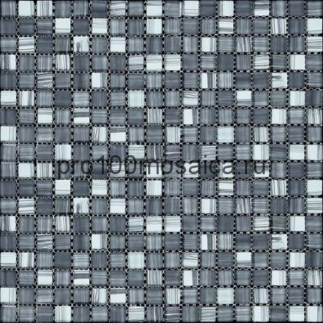 KM-002  Мозаика Стекло 15*15 KIMBERLY (KM) 298*298*4 мм (NATURAL)