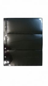 Лист 200*250 мм двусторонний (черный) для 6 бон