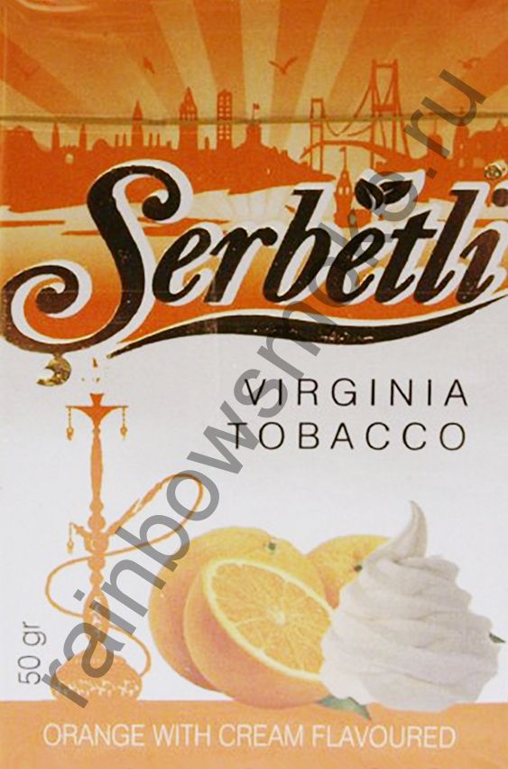 Serbetli 50 гр - Orange With Cream (Апельсин со Сливками)