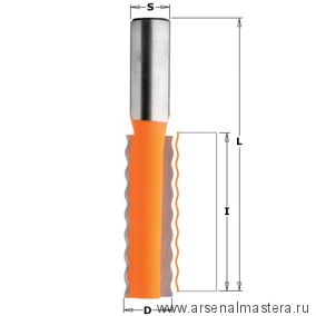 Фреза по искусственному камню сращивание (Волна R=4,36) S=12 D= 15,87 x 51 x 89 CMT 981.531.11