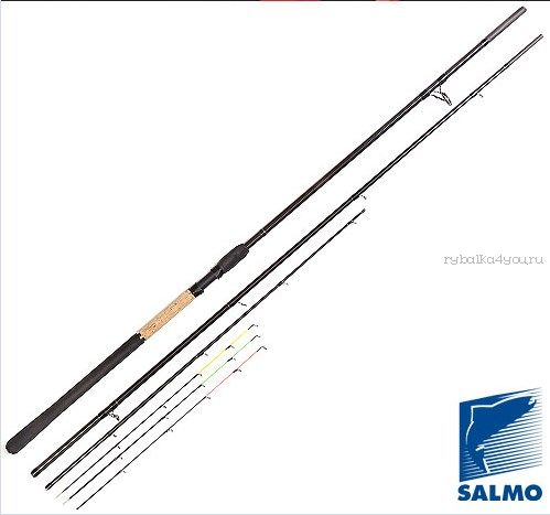 Фидер Salmo Diamond FEEDER  3.90 м / тест до 120 гр (4022-390-2)