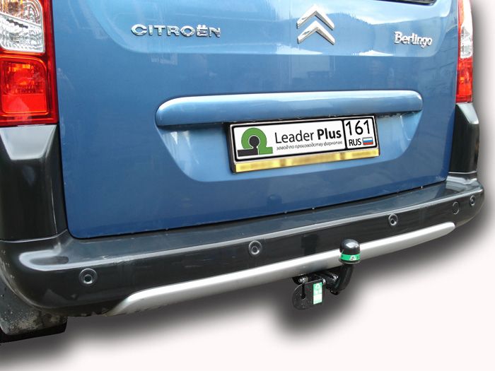 Фаркоп Лидер Плюс для CITROEN BERLINGO (B9)/ PEUGEOT PARTNER L1(B9), PARTNER TEPPE(7) 2008-...