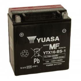 Мото аккумулятор АКБ YUASA (Юаса) YTX16-BS-1 14Ач п.п.