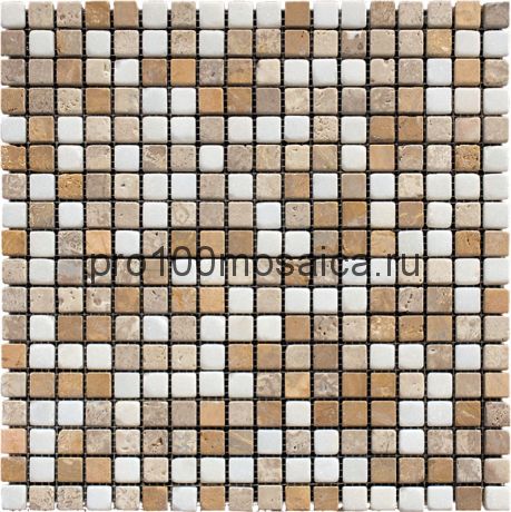 MT-02-15T (MT-07) Мозаика Мрамор 15*15 MIX 305*305*10 мм (NATURAL)
