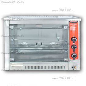 Гриль для кур М001 (4 круп.кур, 6 небольших кур. газ/эл)