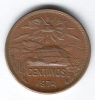 20 сентаво 1974 г. Мексика