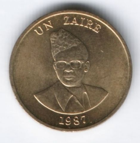 1 заир 1987 г. Заир