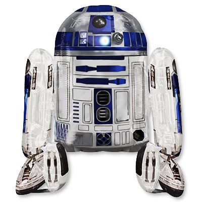 Ходячий шар Звёздные Войны R2D2 (111 см.)